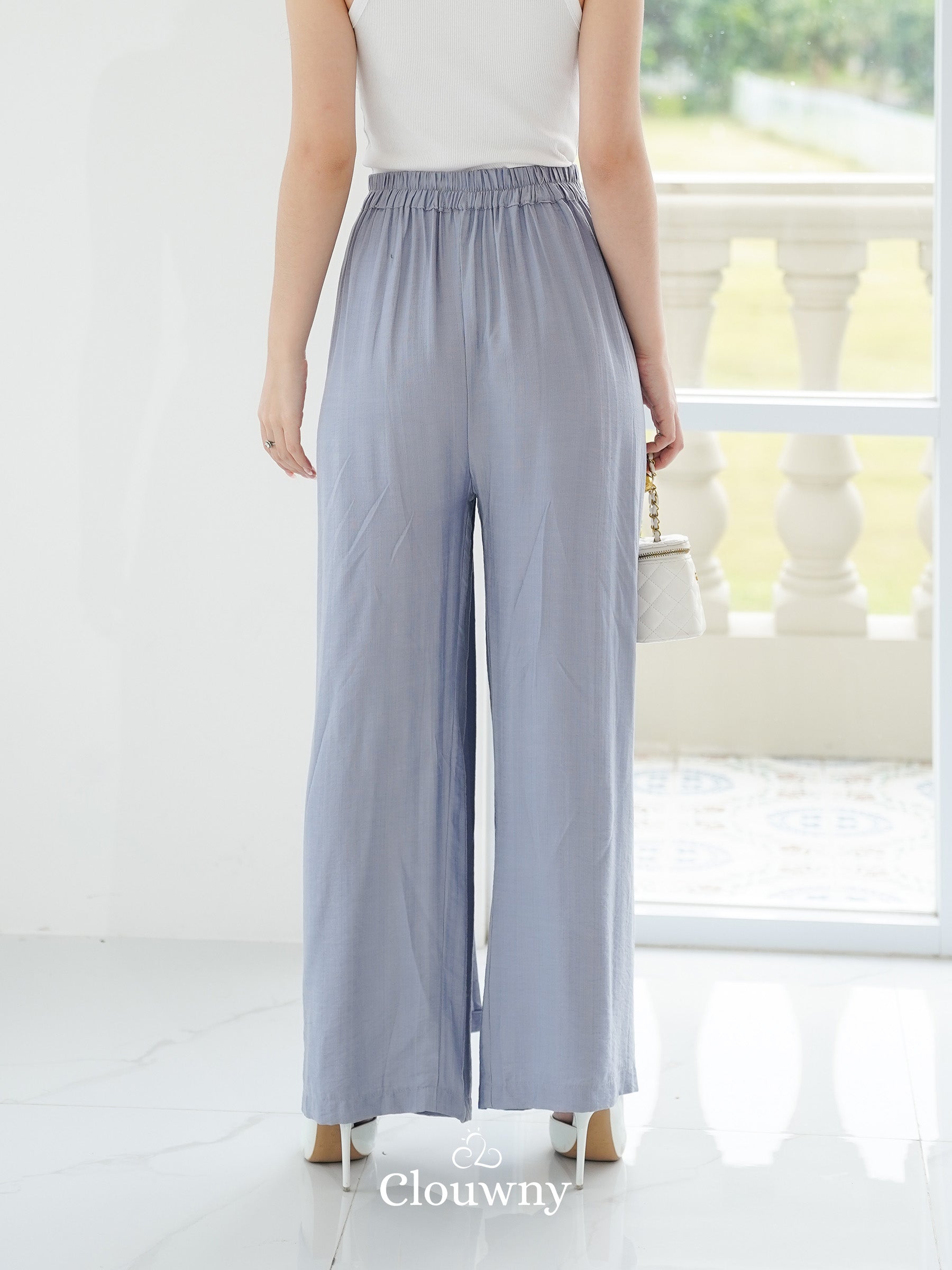 Dylan Wrap Cullotes - Blue